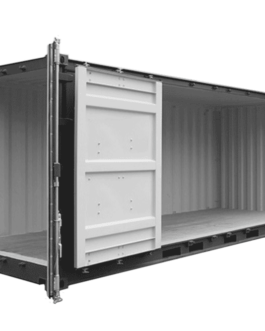 Container 20 Pieds Open Side